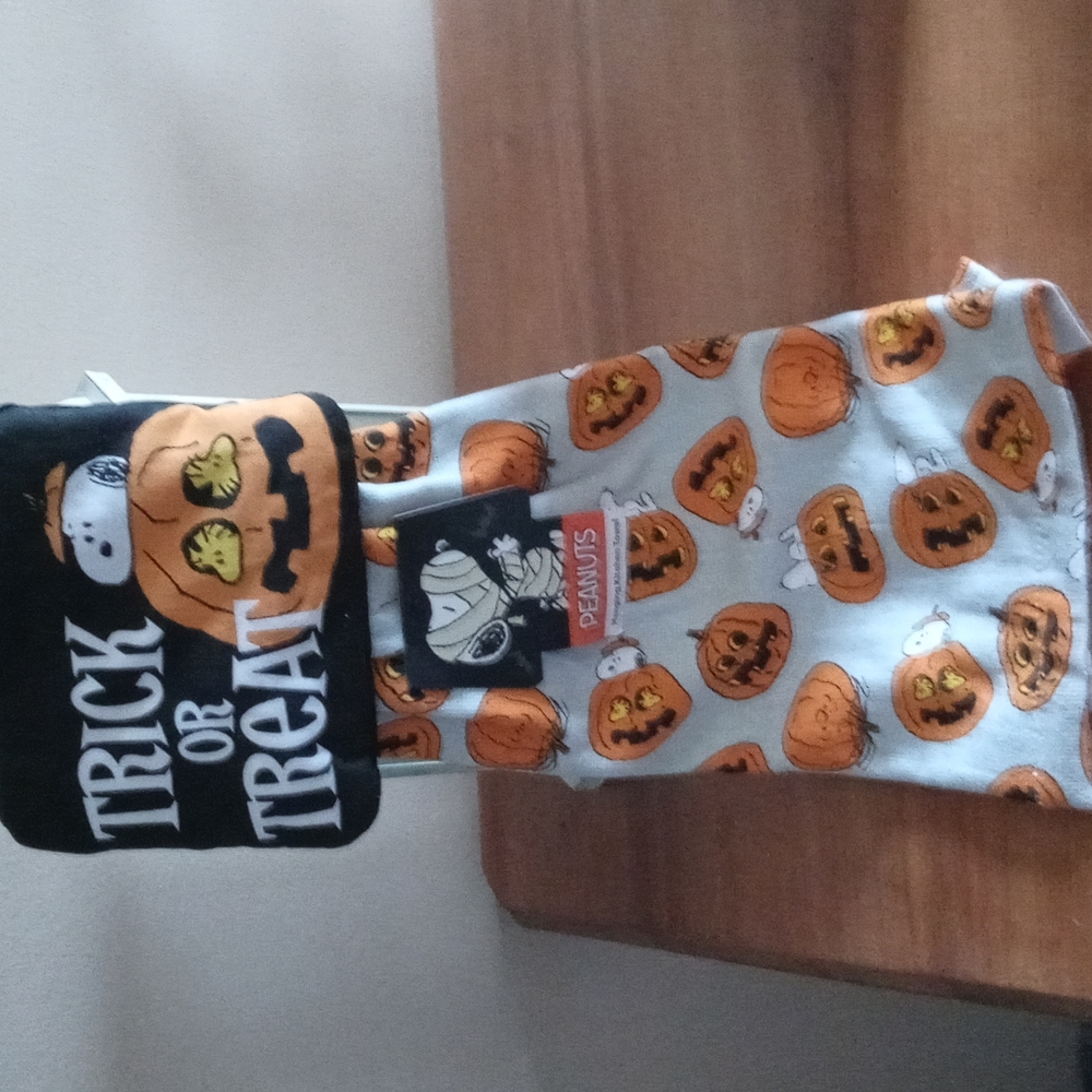 Snoopy Halloween kitchen towel